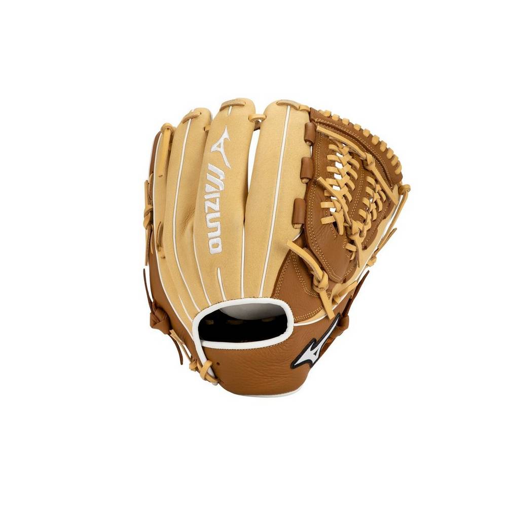 Mizuno Franchise Series Pitcher/Outfield 12" Férfi Kesztyű Barna AFO179538